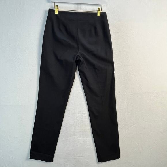 Vince Camuto Black Stretch Dress Pants Smoothing & Darted Flattering Fit, SZ 6 - Picture 8 of 12
